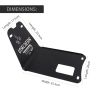 AllExtreme EX099S Heavy Duty Bash Plate or Engine Crash Guard Plates for Bullet Motorcycle Classic 350 and 500