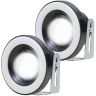 Allextreme EXSS2P Universal Car Projector LED Fog Light COB Halo White Angel Eye Rings for Cars (10W, 2 PCS)