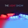 AllExtreme EX3EXS 3 LED Flash Strobe Lamp Police Emergency Warning Light for Motorcycle Cars and Bike (12W, Set of 4)