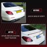 Allextreme EXTBLR1 Spoiler Third Brake Light Turn Signal LED Strip Exterior Accessories for Rear Spoiler Trunk Roof Wing Universal for Cars (Red)