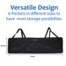 Allextreme IT-08 Trunk Organizer Backseat Large Anti-slip Storage Hanging Utility Tool Space Saver Bag for Cars, SUVs & Trucks (Black)