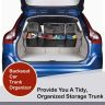 Allextreme Nylon It-09 Trunk Organizer Backseat Large Anti-Slip Storage Hanging Utility Tool Space Saver Bag For Cars, Suvs & Trucks (Black)
