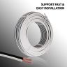 AllExtreme 16 Awg TPW (RD/FT) Speaker Wire for Home Audio System High-Performance Copper Wire with PVC Finishing, (90 Mtrs)