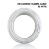 Allextreme HD camera Coaxial CCTV Cable for Security Camera System Signal for CCTV Surveillance Camera (15 Mtr)