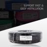 Allextreme RG-6(CCS) APD Coaxial Dual Shield Cable Superior Electrical Performance for DTH, Broadband and Computer Network -60 Mtr