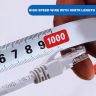 Allextreme Patch Cord LAN Cable Cat-6E Compatible with Computers & Laptops, High speed Cable Cord for Modem, Router (10 Mtrs)