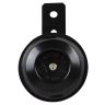 AllExtreme EXSTHB1 Horn Siren Waterproof Super Loud Electric Honk for Car Bike Vans Motorcycle Boat Siren (12V, Black, 1 PC)