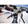 AllExtreme EXNBS02 Universal Rear View for Motorcycle, Side Mirrors (Pack of 2, Black)