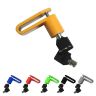 AllExtreme EXMDC1 Heavy Duty Disc Brake Lock Anti Theft Stainless Steel 8mm Pin Wheel Locking Security Lock for Bike and Motorcycle (Color may Vary)