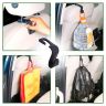 AllExtreme EXHO02 Car Backseat Headrest Hook/Hanger Universal Durable Car Organiser Space Saver for Handbag, Wallets, Grocery Bags (Black, Pack of 4)
