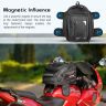 Allextreme EXFTB02 Magnetic Fuel Tank Bag with Rain Cover & Multi-pocket Storage Compartments Universal Fit Accessory for All Motorcycles Bike (1 Pc)