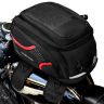 Allextreme EXRBTC1 Magnetic Fuel Tank Bag with Rain Cover Universal Fit Sling Storage Accessory for All Motorcycles Bike (Black)