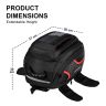 Allextreme EXRBTC1 Magnetic Fuel Tank Bag with Rain Cover Universal Fit Sling Storage Accessory for All Motorcycles Bike (Black)