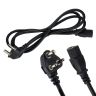 Allextreme Computer Cable CPU Power Cable Cord for Desktop PC, Monitor, SMPS, and Printer Long-lasting 0.5 Sqmm (1.8 Mtr)