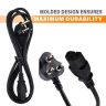 Allextreme Computer Power Cable CPU ISI Power Cable Cord for Desktop PC, Monitor, SMPS, and Printer Long-Lasting 1.8 Mtr