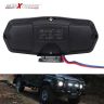 AllExtreme EXMNLD1 12 LED Fog Lights Perfect Spot Beam Lamp with Handle Bar Switch for Bikes & Motorcycle (2 PCs, 18W)