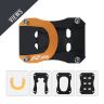 AllExtreme ALL-STD015 Bike Stand Extender Pad CNC Foot Side Kickstand Enlarger Extension Compact Support Plate Compatible with Yamaha R15