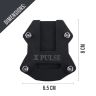 AllExtreme ALL-STD018 Bike Stand Extender Pad CNC Foot Side Kickstand Enlarger Extension Compact Support Plate Compatible with Hero Xpulse
