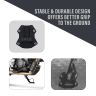AllExtreme ALL-STD018 Bike Stand Extender Pad CNC Foot Side Kickstand Enlarger Extension Compact Support Plate Compatible with Hero Xpulse