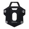 AllExtreme ALL-STD005 Bike Stand Extender Pad CNC Foot Side Kickstand Enlarger Extension Compact Support Plate Compatible with Royal Enfield Himalayan