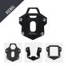 AllExtreme ALL-STD005 Bike Stand Extender Pad CNC Foot Side Kickstand Enlarger Extension Compact Support Plate Compatible with Royal Enfield Himalayan