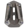 AllExtreme ALL-STD014 Bike Stand Extender Pad CNC Foot Side Kickstand Enlarger Extension Compact Support Plate with Durable for 2 Wheeler Vehicles Outdoor Parking Compatible with Bajaj Dominar