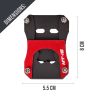 AllExtreme ALL-STD010 Bike Stand Extender Pad CNC Foot Side Kickstand Enlarger Extension Compact Support Plate Compatible with Yamaha MT15