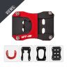AllExtreme ALL-STD010 Bike Stand Extender Pad CNC Foot Side Kickstand Enlarger Extension Compact Support Plate Compatible with Yamaha MT15