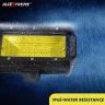 Allextreme EX24F1Y 5 Inch CREE Fog Light 24 LED Cube Waterproof Flood Lamp for Cars Truck SUV and Motorcycle (72W, Yellow Light)