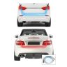 AllExtreme EXCTR1B Universal Car LED Strip Flexible Light Daytime Running Indicator Turn Signal Sequential Flow Led Lamp for Set of 2PC (60cm)