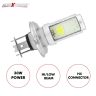 Allextreme Car COB LED H4 6000K Headlight 30 Watt 3500LM Driving Headlamp Super Bright Beam Chip Fog Light for SUVs Trucks Sedans Motorcycle (White)
