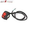 Allextreme EX9FWS2 9 LED Fog Light Spot Beam Waterproof Imported Driving Work Lamp with Handlebar Switch for Motorcycle Bike Cars (15W, 2 PCS)