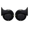 AllExtreme SHON WINDTONE HORN for Bike & Car Horns Super Loud Sound Air Siren (12V, Black & Gold, 2 Pcs)