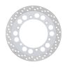 AllExtreme EXDPR01 Front Disc Plate Motorcycle Brake Rotor Plates Hub-Less Design Stainless Steel Compatible With Royal Enfield Bike (Silver)