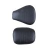 Allextreme PU Leather Seat Cover Cushion Durable, Reinforced Stitching, Comfortable, Classic Design, Dustproof & Waterproof for Motorcycle (Model-2)