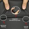 Allextreme PU Leather Seat Cover Cushion Durable, Reinforced Stitching, Comfortable, Classic Design, Dustproof & Waterproof for Motorcycle (Model-2)