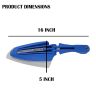 AllExtreme EXTP41B 7/8" 22mm Bike Hand Guard with LED Light Turn Signal Indicator Universal Handle Protector Shield Handlebar Protection Gear Extra Durable (Blue)