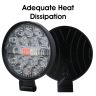Allextreme 58W 22 LED Fog Light With Mounting Brackets Powerful Lighting Power Ultra Bright Bulb Waterproof For Car & Bike (White, Pack of 2)
