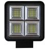 Allextreme 128W 64 LED Fog Light Super Bright With Mounting Brackets Powerful Lighting Range Universal Fit For Car & Motorcycle (White, Pack of 1)