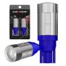 Allextreme Universal T10 LED Parking Light 8 SMD Super Bright Interior Pilot License Plate Dome Indicator Lamp Bulb for Car Bike and Motorcycle (4W, Blue, 2 PCS)