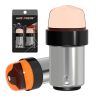 Allextreme 3W Silica Gel LED Bulb 8000K Parking Light Super Bright Lamp T10 Wedge Chipset Silicone Dome Map Door Courtesy License Plate Lights for Car Bike and Motorcycle (Red, 2 PCS)