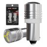 Allextreme BA9S LED Parking Light Super Bright 2 SMD Interior License Plate Wedge Dome Trunk Dashboard Bulb for Car Bike and Motorcycle (1W, White, 2 PCS)