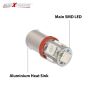 Allextreme LED Parking Light Super Bright 5 SMD Interior Pilot License Plate Dome Indicator Lamp Bulb for Car Bike and Motorcycle (2W, Red, 1 PCS)