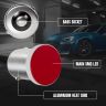 Allextreme BA9S LED Parking Light Super Bright 5 SMD Car Interior License Plate Wedge Dome Trunk Dashboard Bulb for Car Bike and Motorcycle (5W, Red, 2 PCS)
