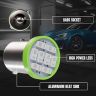 Allextreme BA9S LED Parking Light 6500K Super Bright 8 SMD Interior License Plate Wedge Dome Trunk Dashboard Bulb for Car Bike and Motorcycle (3W, Green, 2 PCS)