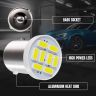Allextreme BA9S LED Parking Light Super Bright 168 2825 W2W T10 Wedge 8 SMD Interior License Plate Dome Map Door Courtesy Dashboard Bulb for Car Bike and Motorcycle (3W, White, 2 PCS)