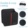 Allextreme EXTCOT1 Backseat Trunk Organizer Anti-slip Storage Hanging Utility Tool Foldable Space Saver Bag with Large Capacity for Cars, SUVs & Trucks (Black)