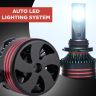 AllExtreme EXH9005 HYPERDRIVE 9005/9006 150W LED Headlight Conversion Kit Headlamp Bulbs 6000K IP65 Water Resistant for Car (1 Year Warranty,18000LM, Set of 2)