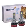 AllExtreme EXHBH07 HYPERDRIVE H7 Headlight Conversion Kit 150W LED CSP Chips 18000LM Headlamp Bulbs 6000K Bright Light IP65 Water Resistant for Car (Set of 2)