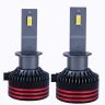 AllExtreme EXHBH01 HYPERDRIVE H1 Headlight Conversion Kit 150W LED CSP Chips 18000LM Headlamp Bulbs 6000K Bright Light IP65 Water Resistant for Car (Set of 2)